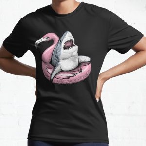 Everyday Select Pool Shark - Ahhh Time to Relax Active T-Shirt - Gift for friend