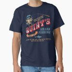 Everyday Select Quint's Shark Fishing Wood (Universal © UCS LLC) Classic T-Shirt - Gift for friend