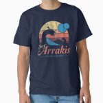 Everyday Select Visit Arrakis - Vintage Distressed Surf - Dune - Sci Fi Classic T-Shirt - Gift for friend