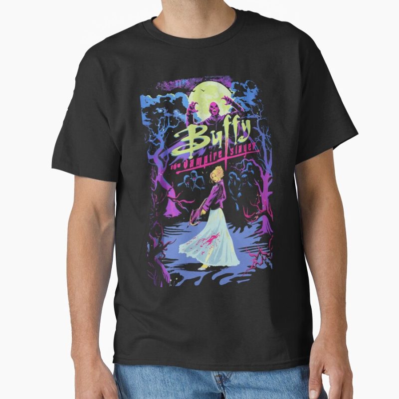 Everyday Select Vintage Buffy Vampire And Demon Hunter Classic T-Shirt - Gift for friend