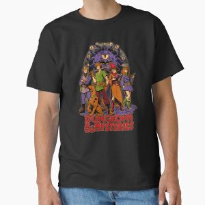 Everyday Select Dungeons and Mysteries - RPG Vintage Dog Cartoon Classic T-Shirt - Gift for friend