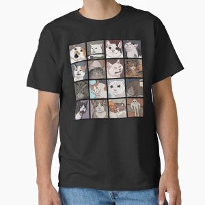 Everyday Select Meme Cats 2.0 Classic T-Shirt - Gift for family