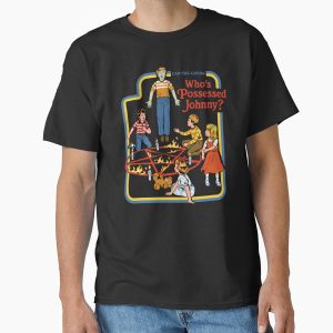 Everyday Select Who's Possessed Johnny? Classic T-Shirt - Gift for friend