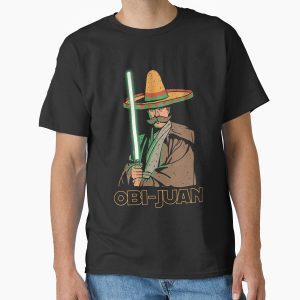 Everyday Select Obi Juan Funny Mexican Sombrero Cinco de Mayo Classic T-Shirt - Gift for friend