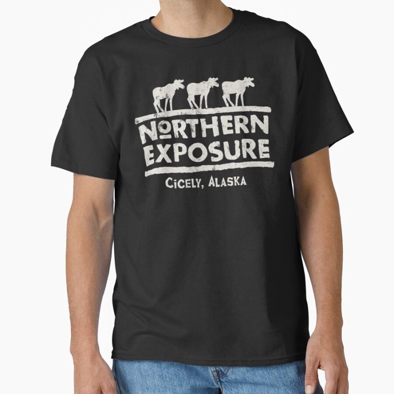 Everyday Select Northern Exposure Logo Worn Classic T-Shirt - Gift for friend
