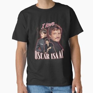 Everyday Select I Love Oscar Isaac Pedro Pascal Cursed Fan Collage Classic T-Shirt - Gift for family