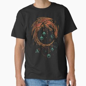 Everyday Select Draconic Dice keeper - Roleplayer Gamer Classic T-Shirt - Gift for friend