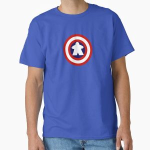 Everyday Select Captain Meeple Classic T-Shirt - Gift for friend