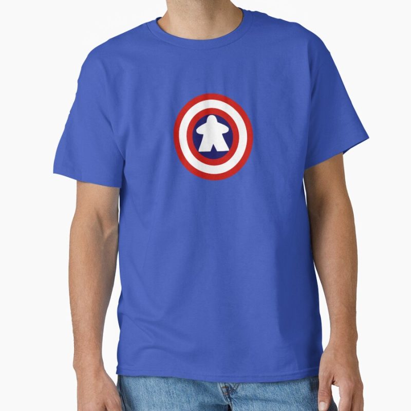 Everyday Select Captain Meeple Classic T-Shirt - Gift for friend