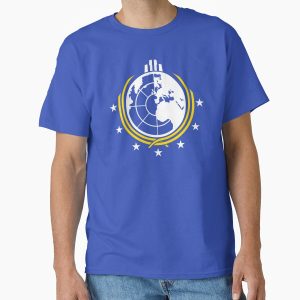 Everyday Select Into Hell Liberty Diving Earth For Super Classic T-Shirt - Gift for friend