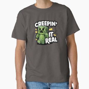Everyday Select Creeper Minecraft Fan Art Design Classic T-Shirt - Gift for friend