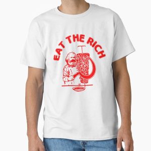 Everyday Select Eat The Rich Doner Döner Kebab Karl Marx Socialist Hasan Piker Classic T-Shirt - Gift for family