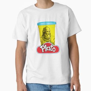 Everyday Select Plato Play Doh Philosophy pun Classic T-Shirt - Gift for friend