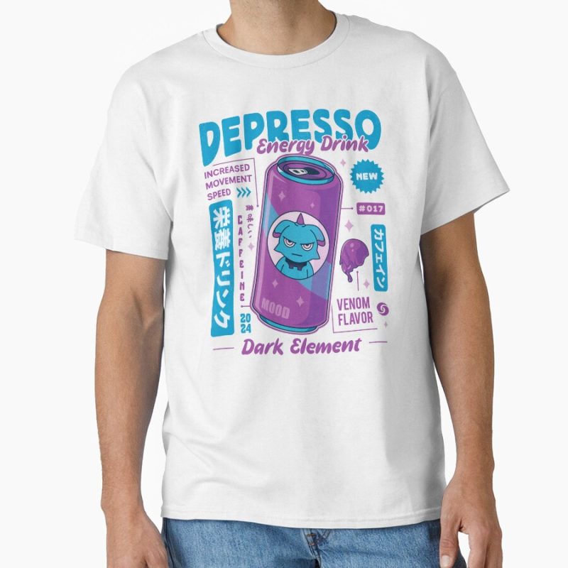 Everyday Select Depresso Energy Drink Classic T-Shirt - Gift for friend