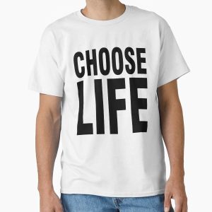 Everyday Select WHAM Choose Life George Michael Choose Life T-Shirt Tribute Tees Classic T-Shirt - Gift for friend