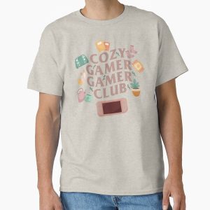 Everyday Select Cozy Gamer Gamer Club Classic T-Shirt - Gift for friend