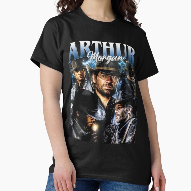 Everyday Select Arthur Morgan Cowboy Vintage Classic T-Shirt - Gift for friend