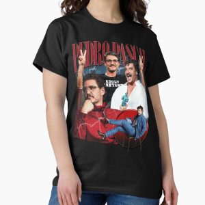 Everyday Select Pedro Pascal Bootleg Print Classic T-Shirt - Gift for friend