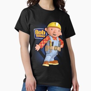 Everyday Select Bob The Builder with shadow     Classic T-Shirt - Gift for family