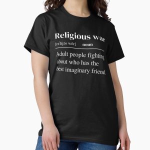 Everyday Select Funny Religious War Definition 2 Classic T-Shirt - Gift for family