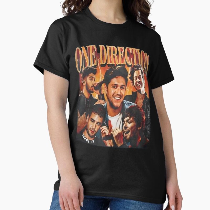 Everyday Select One Direction T-Shirt, 1D Band Shirt Gift For Fan, Music Tour Shirt, Liam Payne Shirt Classic T-Shirt - Gift for family
