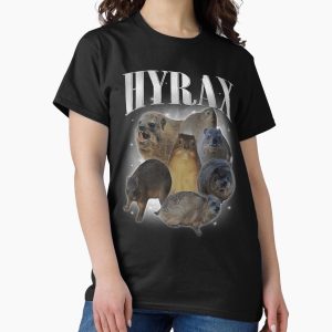 Everyday Select Funny Hyrax Oddly Specific Meme Animal For Family Tee Classic T-Shirt - Gift for family