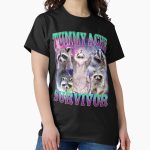 Everyday Select Tummy Ache Survivor Raccoon Meme Classic T-Shirt - Gift for family