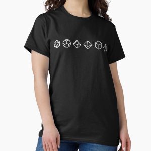 Everyday Select Dungeons and Dragons Dice  Classic T-Shirt - Gift for friend
