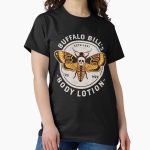 Everyday Select Buffalo Bill's Body Lotion - Death's Head Moth - Horror - Distressed Vintage Design Classic T-Shirt - Gift for friend