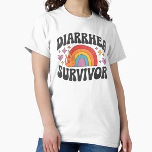 Everyday Select Diarrhea Survivor Classic T-Shirt - Gift for family