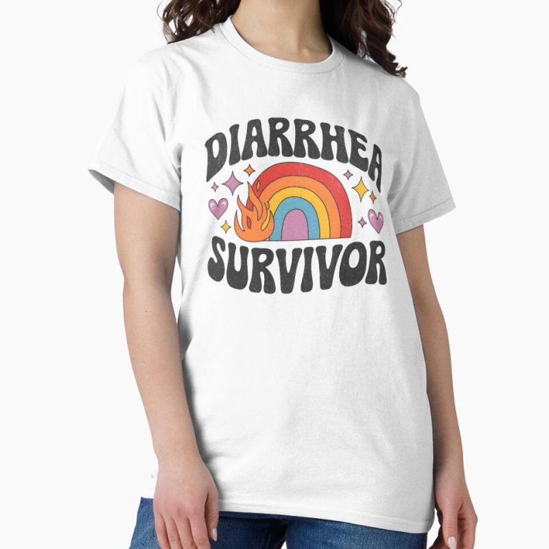 Everyday Select Diarrhea Survivor Classic T-Shirt - Gift for family