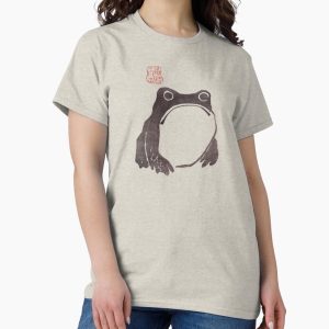 Everyday Select Grumpy Frog - Matsumoto Hoji Classic T-Shirt - Gift for friend