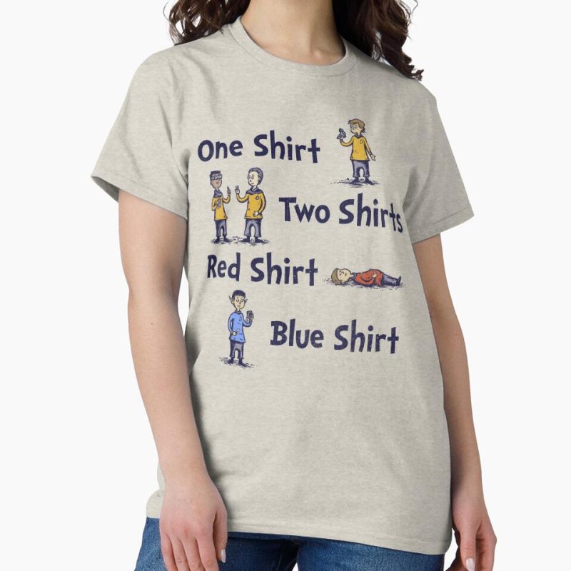 Everyday Select Red Shirt, Blue Shirt Classic T-Shirt - Gift for friend