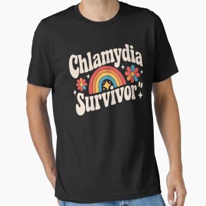 Everyday Select Chlamydia Survivor Essential T-Shirt - Gift for friend
