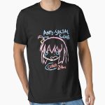 Everyday Select Bocchi Anti-Social Club Essential T-Shirt - Gift for family