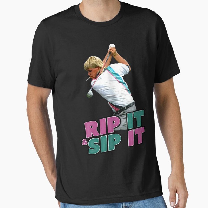 Everyday Select John Daly Rip It Sip It Golf  Essential T-Shirt - Gift for friend