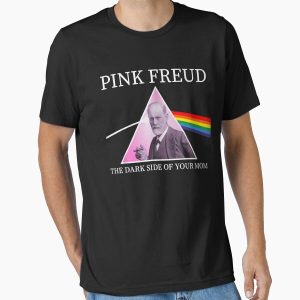 Everyday Select Psychology freud pink dark side of the mom freudian Essential T-Shirt - Gift for friend