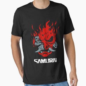 Everyday Select Vintage Samurai Retro Japanese Gaming 2077 Essential T-Shirt - Gift for friend