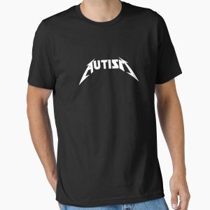 Everyday Select Autism Metallica parody, funny autism, neurodivergent  Essential T-Shirt - Gift for family