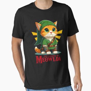 Everyday Select The Legend of Meowlda Essential T-Shirt - Gift for friend