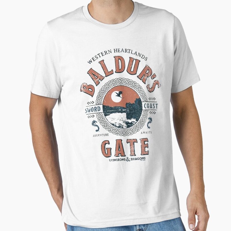 Everyday Select Dungeons & Dragons Baldur's Gate Essential T-Shirt - Gift for friend