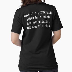 Everyday Select born in a graveyard, raised by a witch (Kacey) Essential T-Shirt - Gift for family
