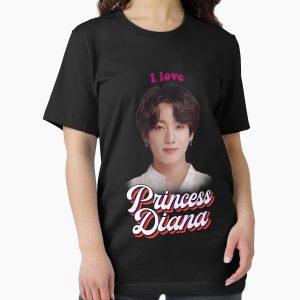 Everyday Select Princess Diana Jungkook Kpop Retro Meme Essential T-Shirt - Gift for family
