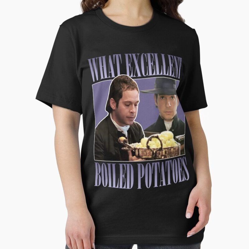 Everyday Select Pride and Prejudice What Exellent Boiled Potatoes Meme Essential T-Shirt - Gift for family