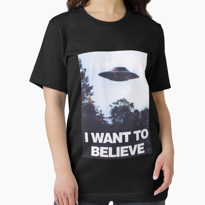 Everyday Select The X-Files I Want To Believe Essential T-Shirt - Gift for friend