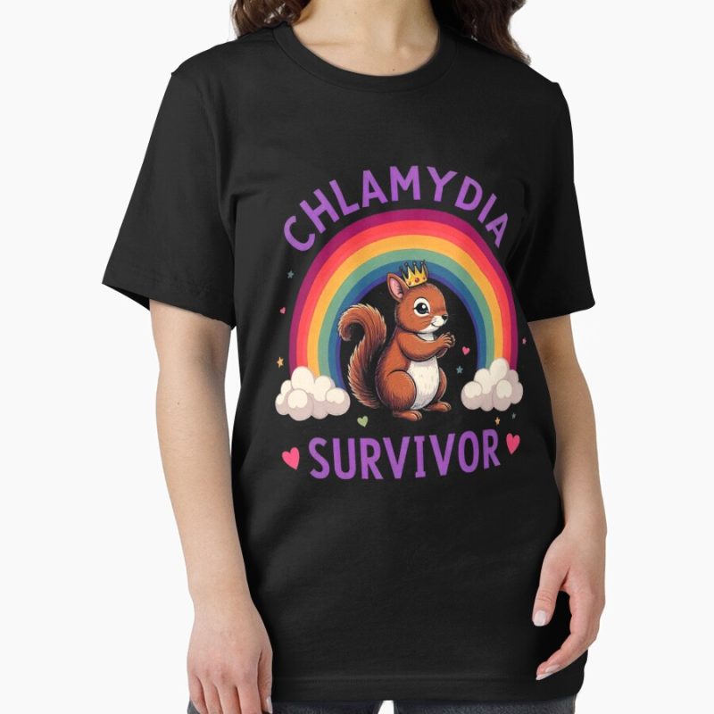 Everyday Select Chlamydia Survivor Funny Embarrassing Adult Humor Essential T-Shirt - Gift for friend