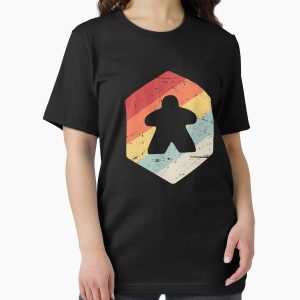 Everyday Select Meeple / Retro Vintage Boardgame Lover Essential T-Shirt - Gift for friend