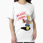 Everyday Select Blame John Meme Roblox Essential T-Shirt - Gift for family