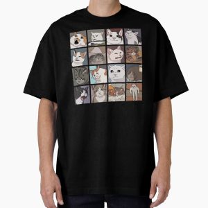 Everyday Select Meme Cats 2.0 Oversized T-Shirt - Gift for friend