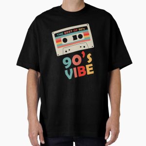 Everyday Select a whole 90's Vibe. Retro Vintage Cassette. 90s Style. Oversized T-Shirt - Gift for friend
